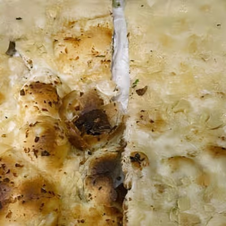 Delicious Garlic Naan Awaits