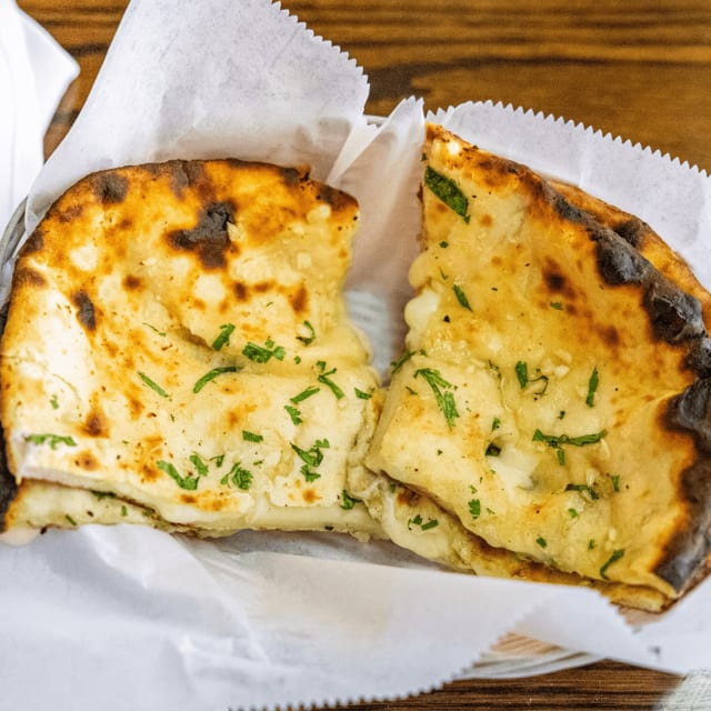 Garlic Cheese Naan.