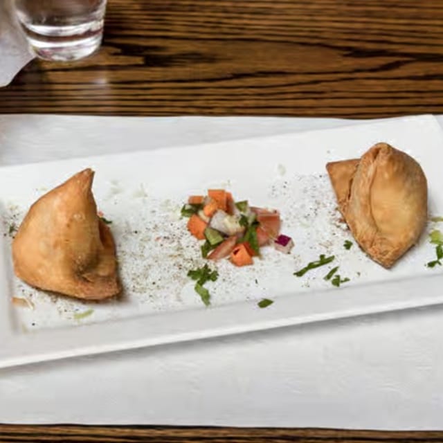 Vegetable Samosa.
